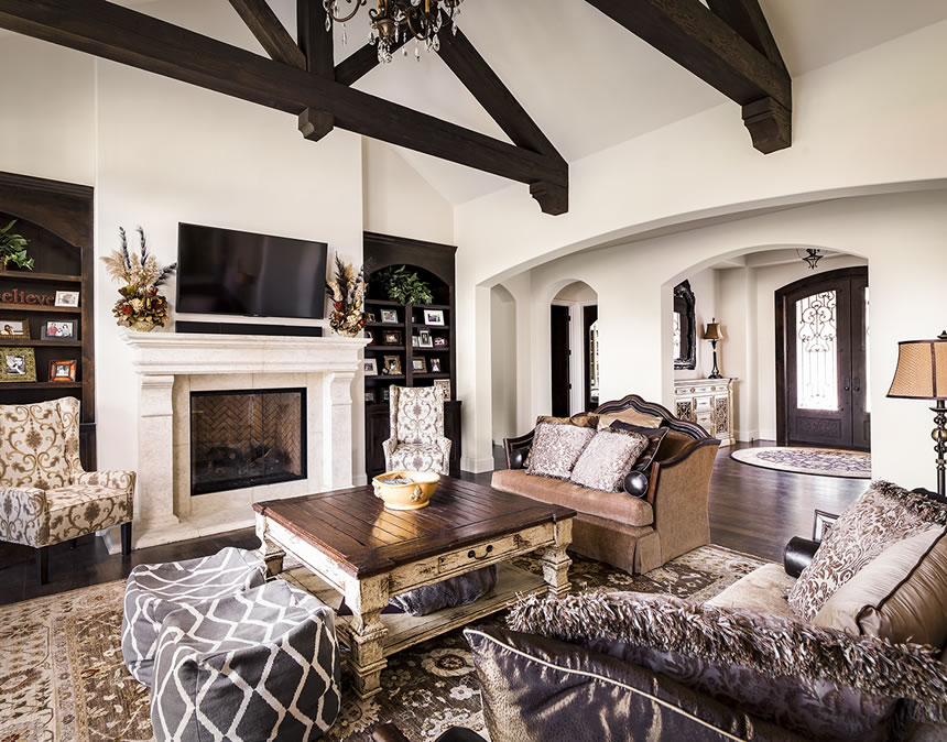 French Country Family Room