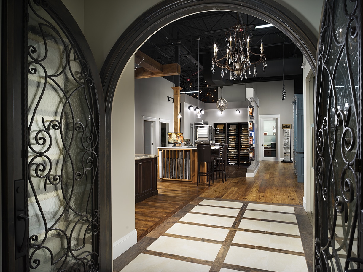 Sattler Homes_Design Center_Entry