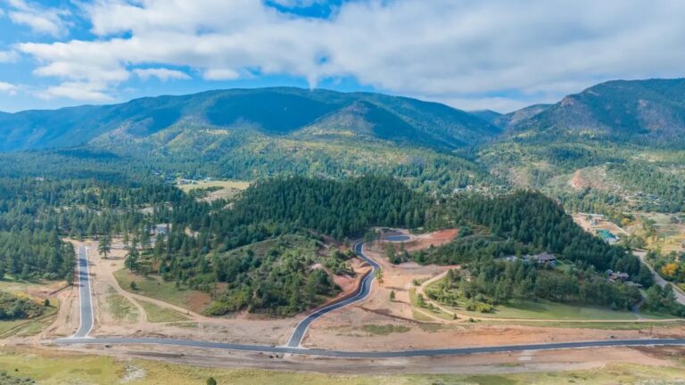 Aerial view of Bear Ridge available lots # 4